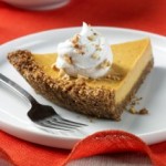 Almond Crusted Pumpkin Cheese Pie