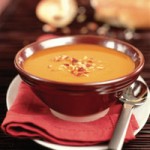 Curried Carrot Soup with Roasted Almonds