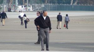 President Barack Obama in Fresno AgNet West photo