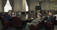 Vilsack meets with the National Association of Farm Broadcasters 