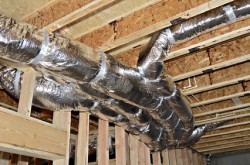 Duct Work, Framing and Pipes in New Construction