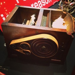 Patent model of Eli Whitney's cotton gin. Photo provided by Smithsonian National Museum of American History.