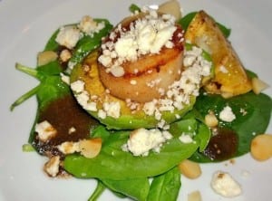 Apple Scallop Salad