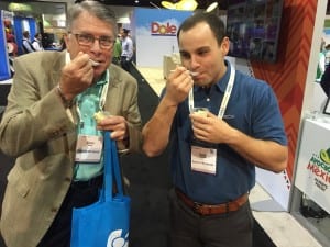 Avocado ice cream at PMA Fresh Summit