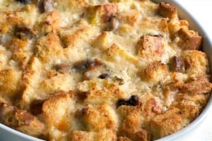 Pumpkin Sage Bread Pudding