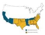 Peanut Production Map