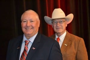 Steve Hanson (left) and Jerry Effertz will lead the Federation of State Beef Councils in 2016.