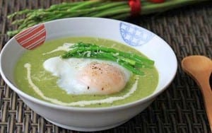 Asparagus Poached Eggs