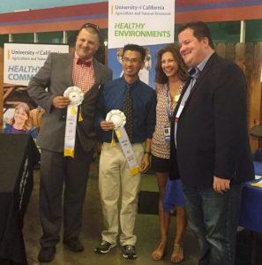 ACP STAR System team members Mark Takata and Chinh Lam, DiMare and Youtsey.