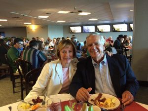 Bill and Carol Chandler of Chandler Farms in Fresno County, which was honored for 125 years of operation.