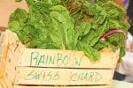 Rainbow Swiss Chard For Sale In Basket-shade