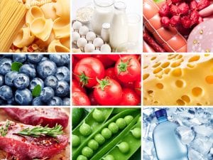 food-collage consumers