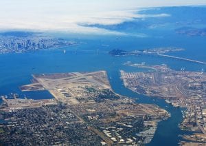 San Francisco Bay-area-aerial-view