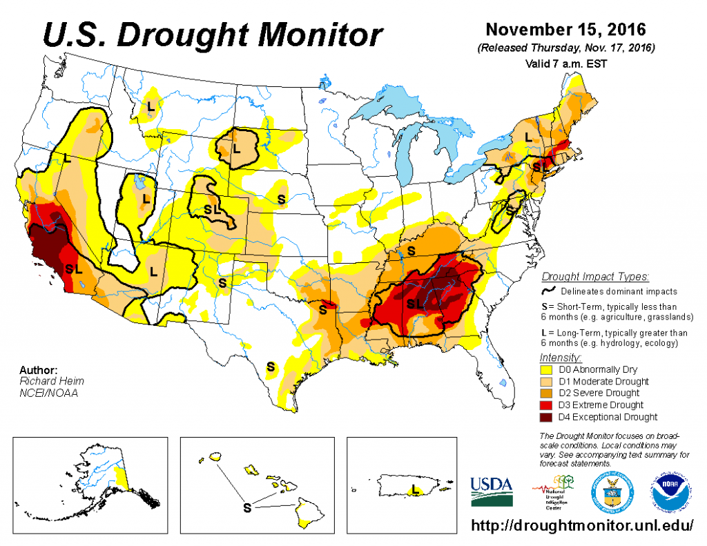 one drought areas