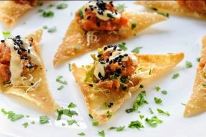 Spicy Arugula Wonton