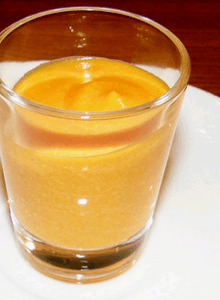 Herb and Maple Carrot Mousse