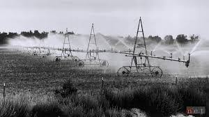 Center-pivot irrigation Invention