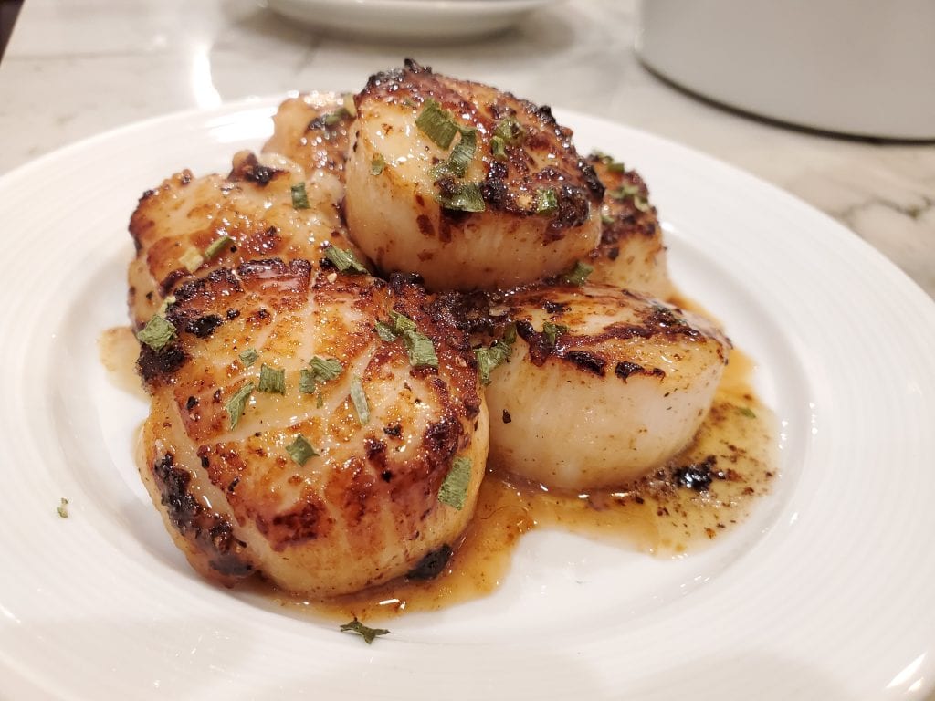 Brown Butter Scallops