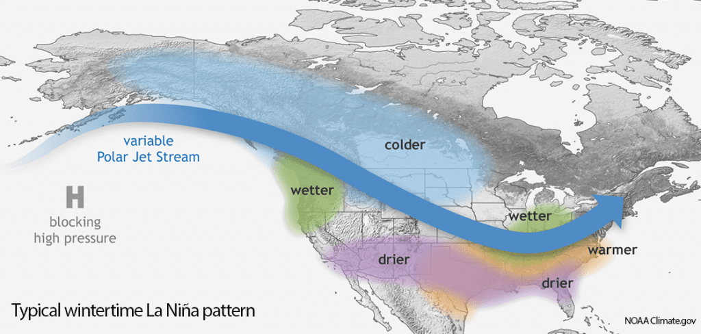 La Niña Weather Pattern