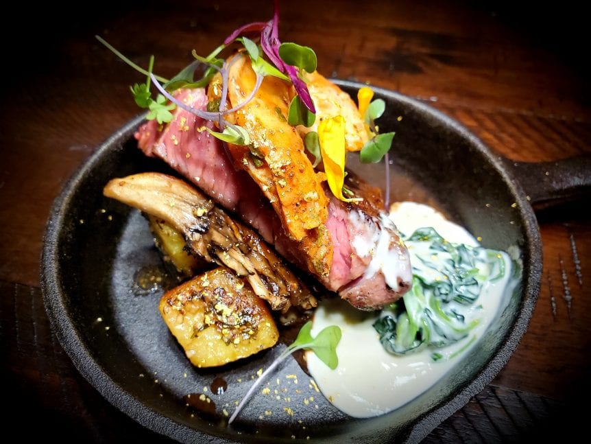 Grilled Maitake Mushrooms