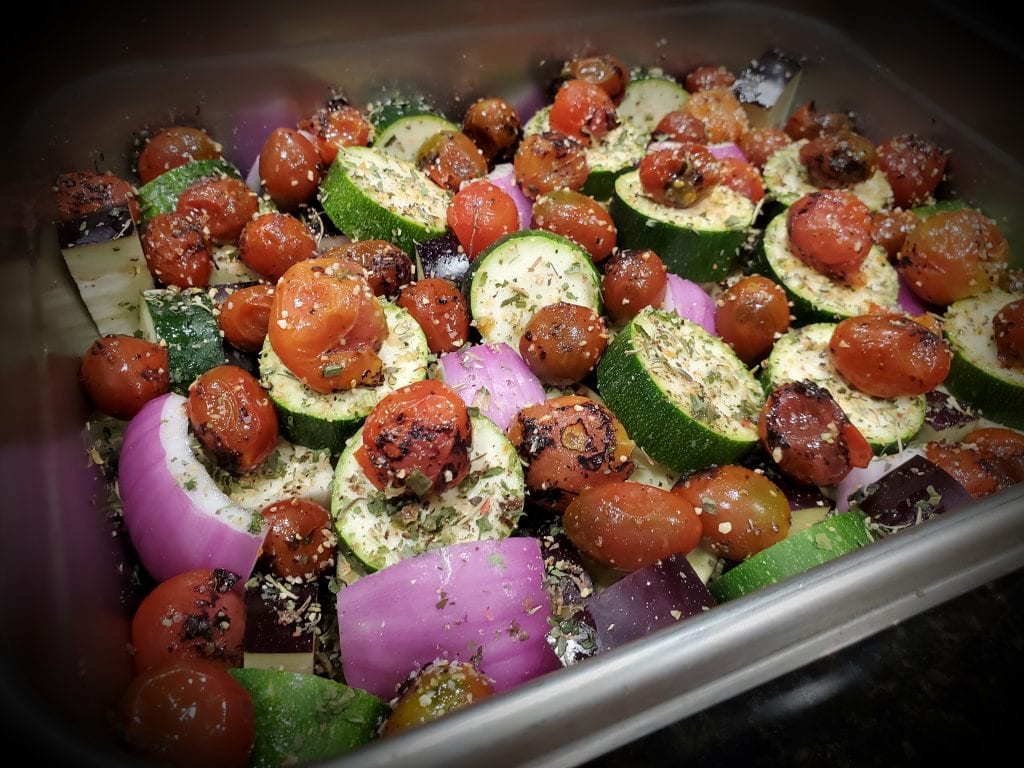 Sauceless Baked Ratatouille