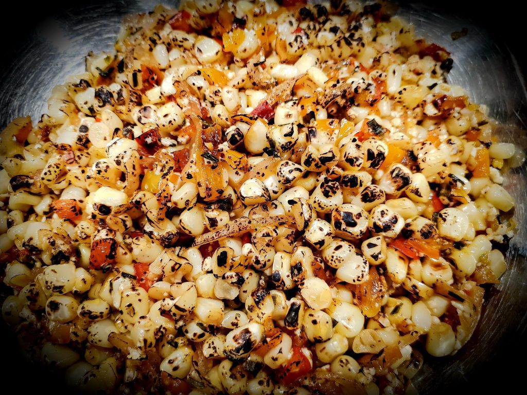 Summer Roasted Corn Salad
