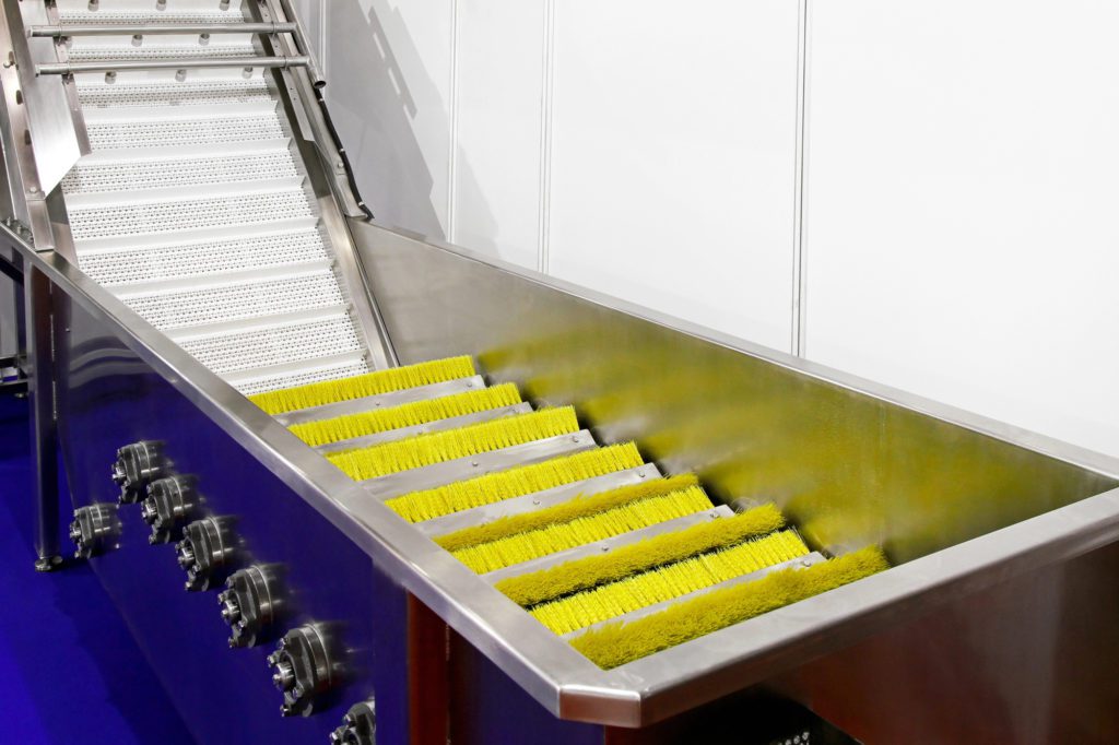 Waxing roller brushes