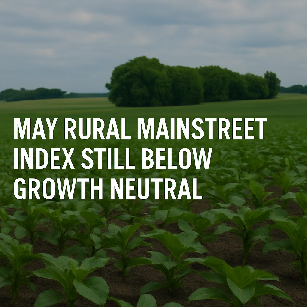 May Rural Mainstreet Index