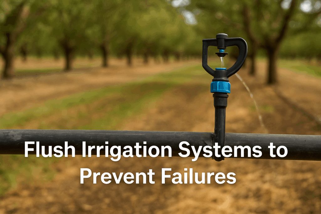 Featured image for “Flush Irrigation Systems to Prevent Failures”
