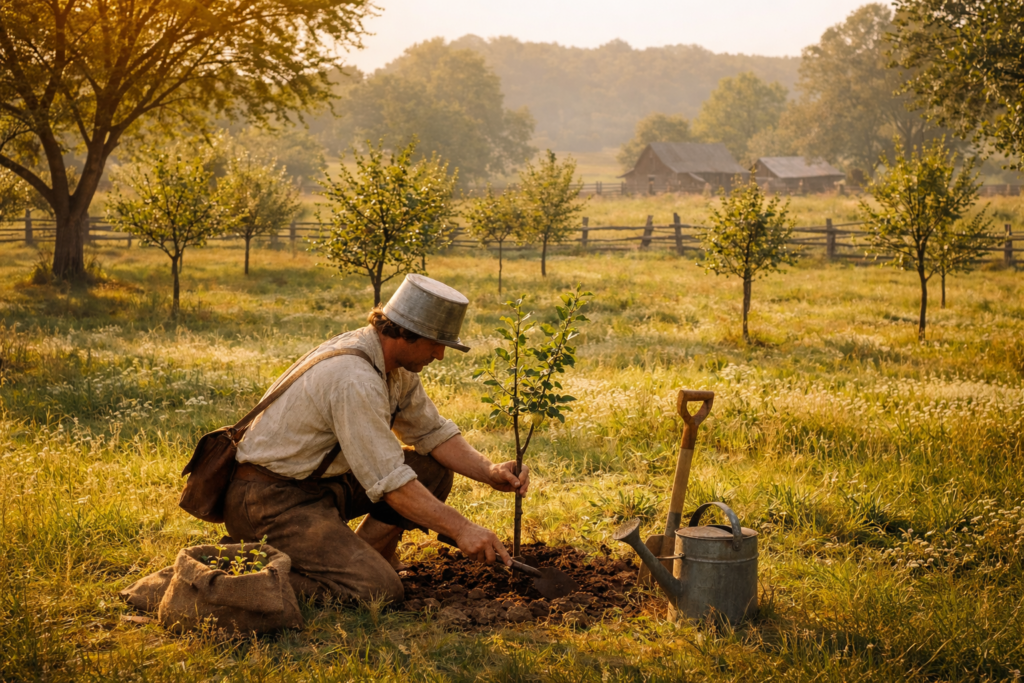 Featured image for “Johnny Appleseed: John Chapman’s Legacy in American Agriculture”