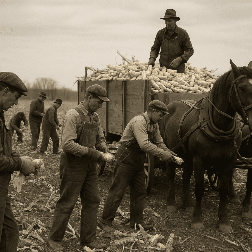 corn harvesting