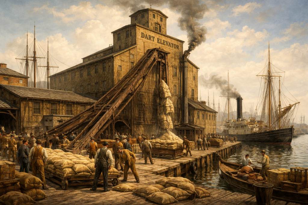 Featured image for “Joseph Dart and the Invention That Revolutionized Grain Shipping”