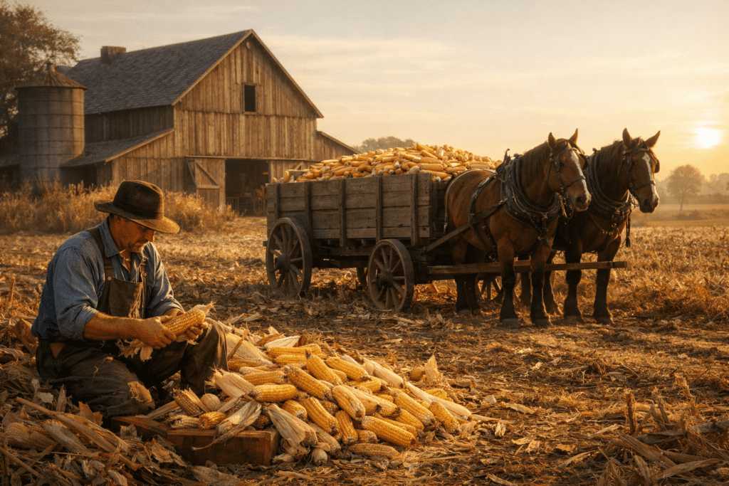 corn harvesting