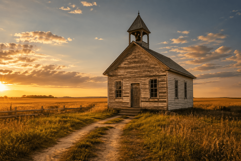 one-room schoolhouses