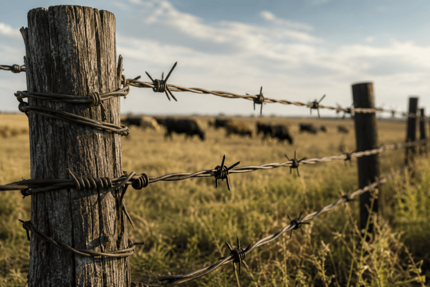 barbed wire