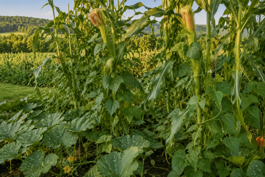 Three Sisters farming