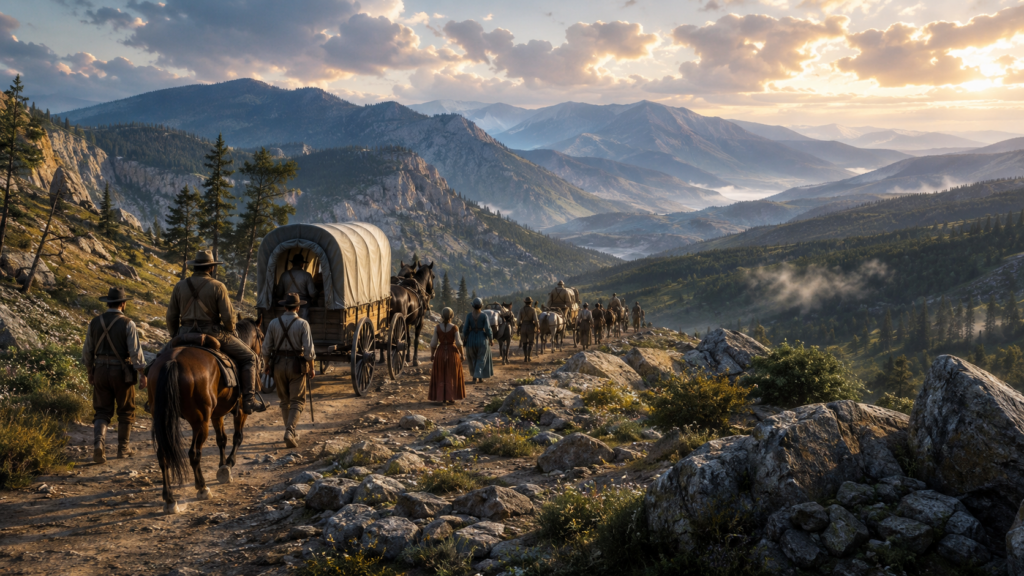 Featured image for “Westward Expansion After the Revolution: How Early American Pioneers Found Food and Survival”
