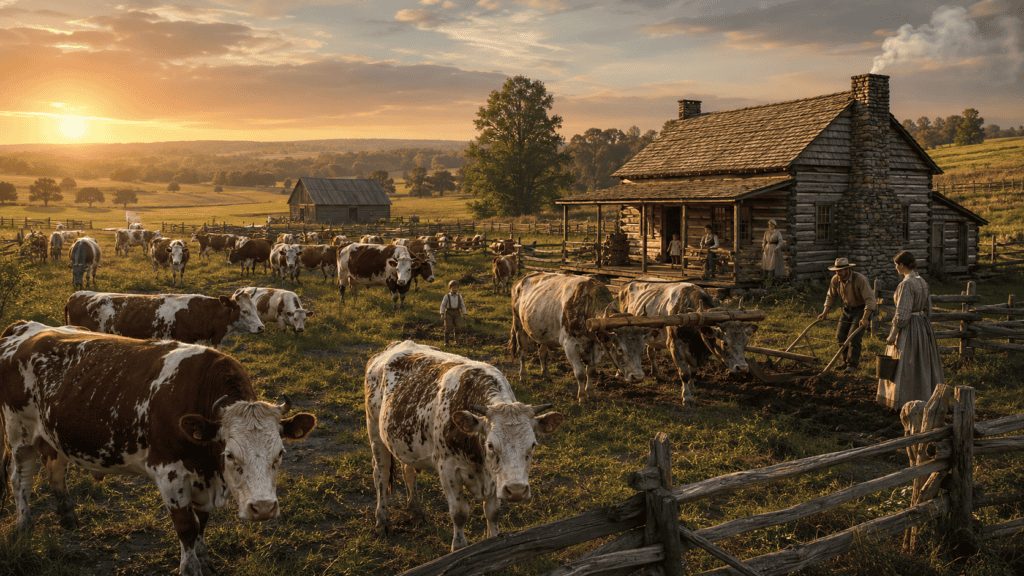 shorthorn cattle