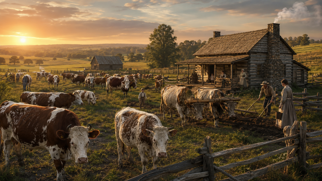 Featured image for “Shorthorn Cattle Helped Build Early American Agriculture”
