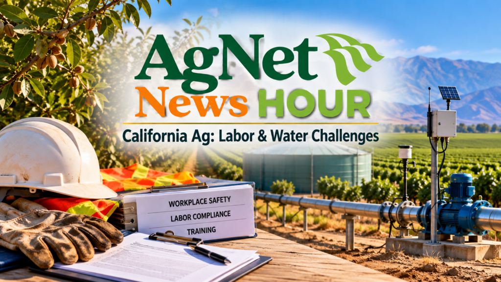 Featured image for “AgNet News Hour: Farm Labor, Water Tech in Focus”