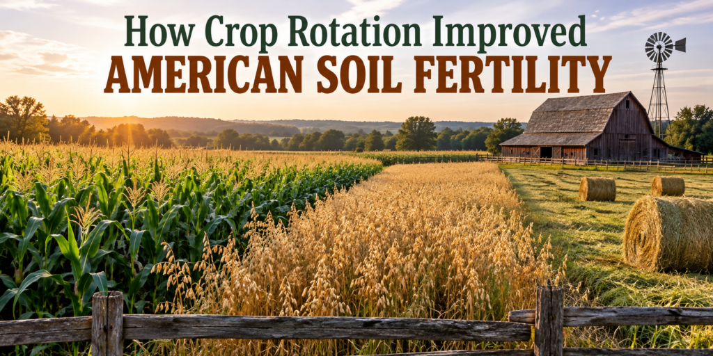 Featured image for “How Crop Rotation Helped American Farmers Protect Soil Fertility”